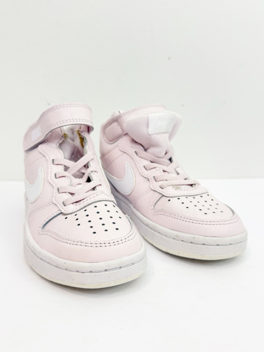 Nike Court Borough Mid 2 Pearl Pink White CD7783-601 Size 12.5 - Picture 2 of 7